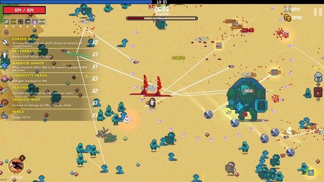 Pixel Survivors: A Vampire Survivors inspired Roguelike with a unique roster of Characters! смотреть онлайн