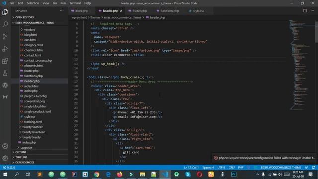 96 woocommerce theme development bangla tutorial | wordpress enqueue scripts, enqueue style смотреть онлайн