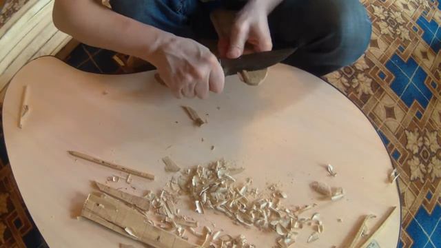 Нужен только нож и обычная дощечка!!! Игрушка из детства/ toy from Soviet childhood смотреть онлайн