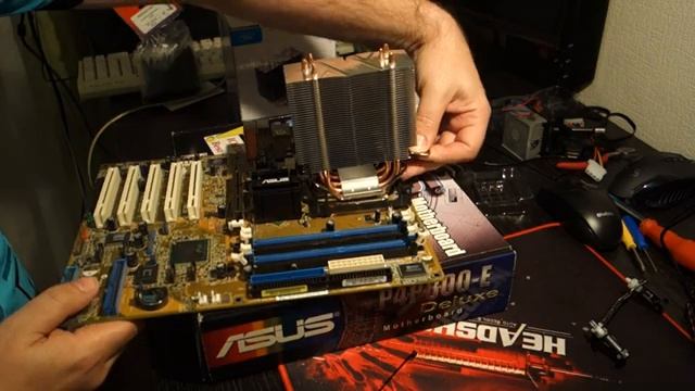 Устанавливаем современный кулер на socket 478 (Pentium 4) смотреть онлайн
