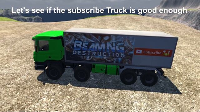 BeamNG drive - Can We Push An Airplane From The Cliff With Cars 2 ? смотреть онлайн