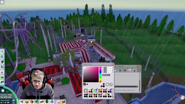 TIBMER CREEK COMPLETE! - Parkitect - Taste of Adventure смотреть онлайн