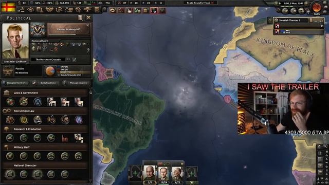 When Scandinavia Goes To War With The World In HOI4 Multiplayer.... смотреть онлайн