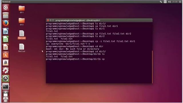 Linux Command Line Tutorial For Beginners 8 - cp command смотреть онлайн
