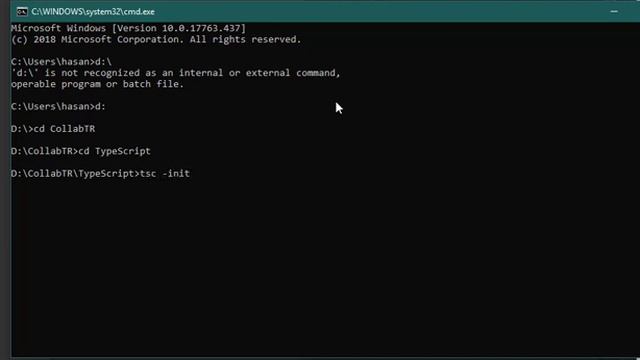 TypeScript tsconfig.json смотреть онлайн