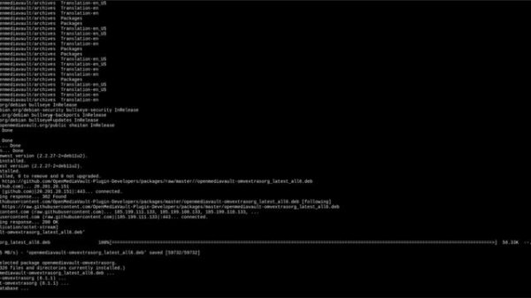 How to install OPEN MEDIA VAULT EXTRAS - OMV-EXTRAS Plugin