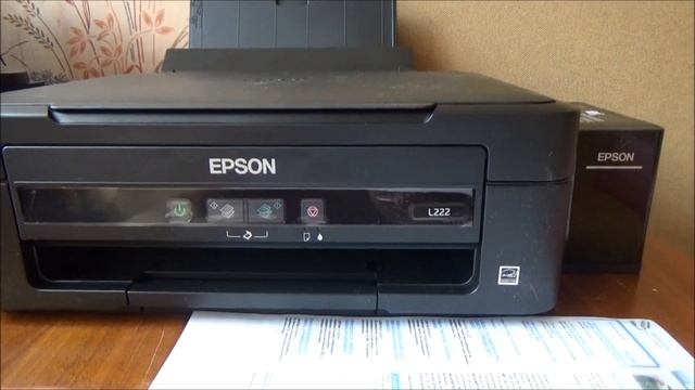 Обзор МФУ Epson L222