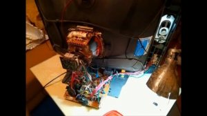 Телевизор упал с тумбочки. SAMSUNG CS-29Z40ZQQ. Не включается.