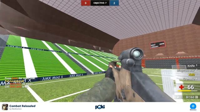 Combat Reloaded (Remake)/Football Map/TDM/PvP with RIYA HAT смотреть онлайн