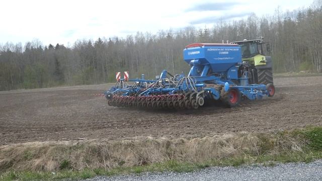 Seeding 2022 | Claas Axion 920 & Lemken Compact-Solitair 9/600 KH смотреть онлайн
