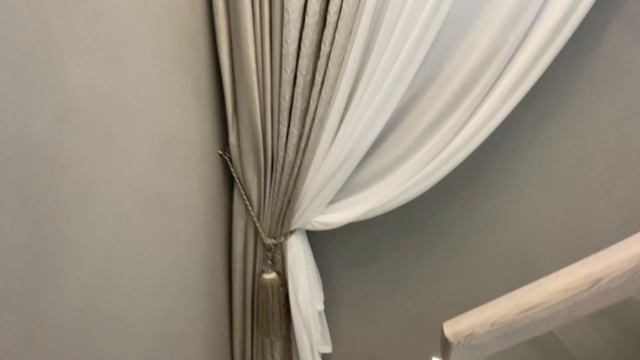 Тюль и портьеры ?| Лестница | Загородный дом смотреть онлайн