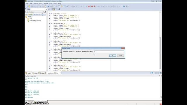 Python Creations - Calculator смотреть онлайн