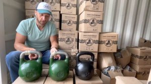 Гиря 24 кг ВФГС и гиря титан ( Titan)