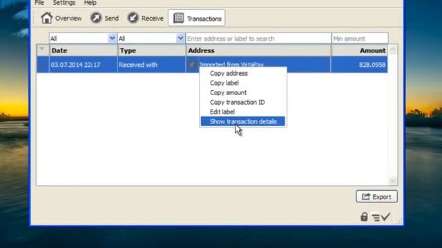 Как узнать номер своего кошелька VirtaCoin смотреть онлайн