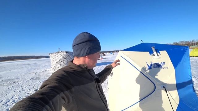 Обзор ЗИМНЕЙ ПАЛАТКИ Polar Bird 4TC Long Компакт смотреть онлайн