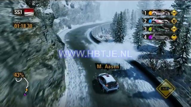 WRC Powerslide career part 1 (easy) смотреть онлайн
