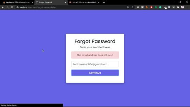 How to Reset Password using PHP with MySQL | Forgot Password in PHP смотреть онлайн