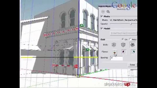 Уроки по SketchUp на русском -- Техники. 3D-модели из фото