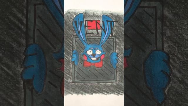 Toy Bonnie sings Purple song!#drawing#fnaf смотреть онлайн