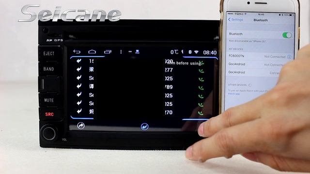 Seicane 2002 2003 2004 2005 VW GOLF4 B5 cd player navigation system with touch screen SWC смотреть онлайн