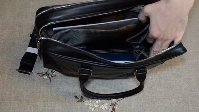 Мужская сумка через плечо Tiding - цвет черный смотреть онлайн