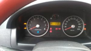 Что должно отображаться на приборной панели хюндай Гетц