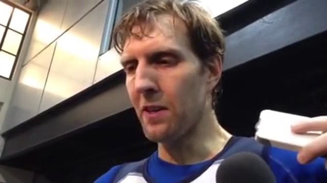Dirk Nowitzki on Rajon Rondo смотреть онлайн