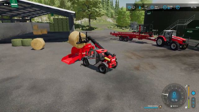 HUGE MUCK SPREADER ON THE FARM! | Krumbach | Farming Simulator 22 - Episode 22 смотреть онлайн