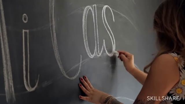 Интересный пример мелового леттеринг смотреть онлайн