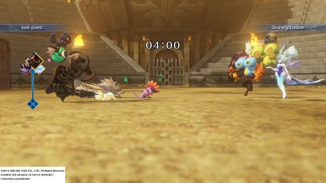 WORLD OF FINAL FANTASY - Online Multiplayer Fight! How does it work? смотреть онлайн