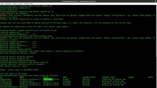 Docker Tutorial #34 - Eine App im Swarm hosten смотреть онлайн