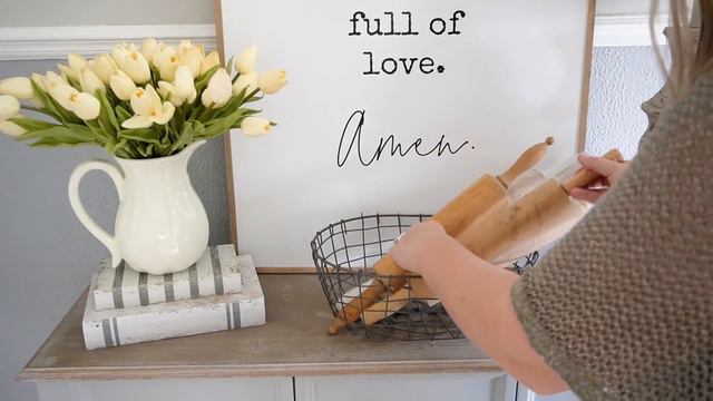 Decorate With Me For Spring! | Spring Clean + Decorate | 2021 Farmhouse Decorating Ideas
