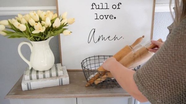 Decorate with Me for Spring! | Spring Clean + Decorate | 2021 Farmhouse Decorating Ideas