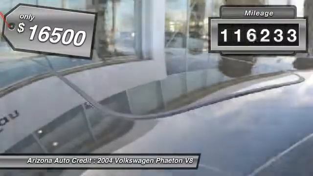2004 Volkswagen Phaeton V8 Gilbert AZ 85297 смотреть онлайн