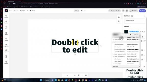 How To Add Fonts To Adobe Express