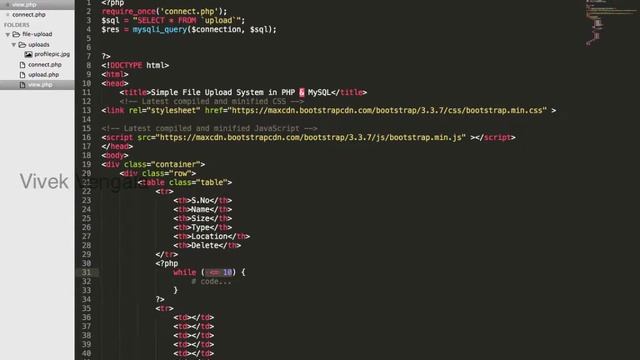 Simple File Upload System in PHP & MySQL - Part 7/8 смотреть онлайн