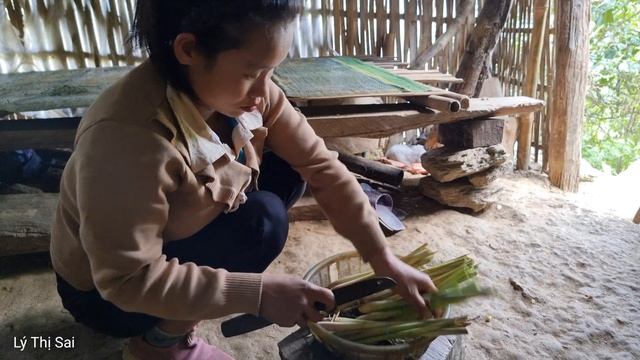 Harvest Agricultural Products {mandarin, Lemongrass} To Bring To The Market To Sell | Lý Thị Sai