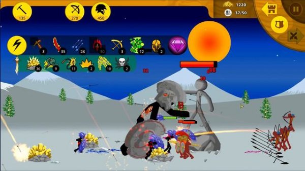 ЗОМБИ ВЕЛИКАН ПРОРЫВАЕТ ОБОРОНУ ВРАГА АТАКА СТИКМЕНОВ! Stick war legacy