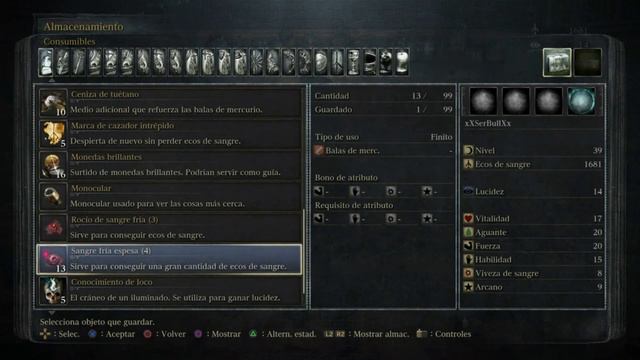 BLOODBORNE TRUCO GLITCH DUPLICAR OBJETOS смотреть онлайн
