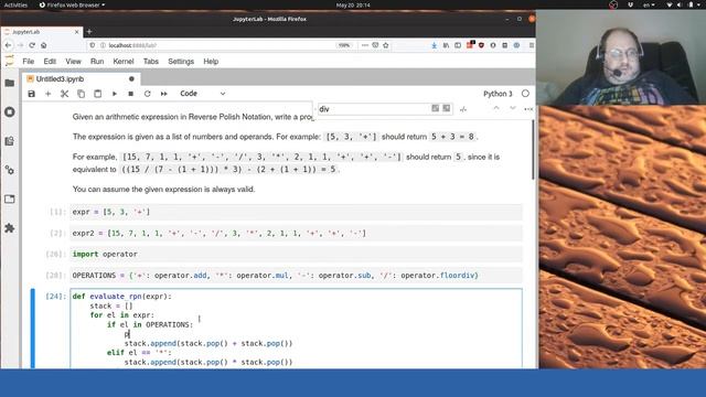 Solving a Coding Challenge in Python (Reverse Polish Notation) смотреть онлайн