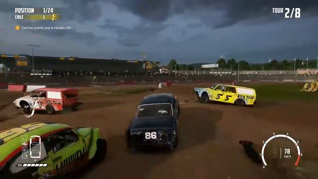 Wreckfest Xbox One Gameplay