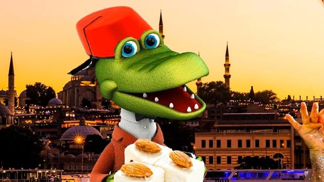 Крокодил Гена на разных языках мем! смотреть онлайн