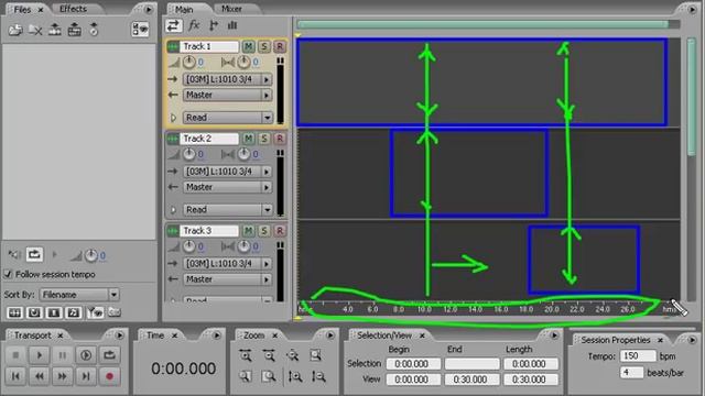 1. Основной принцип работы редактора Adobe Audition | Auditionrich.com смотреть онлайн