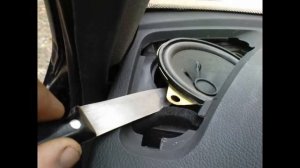 Как снять передние динамики на Daewoo Nexia N150