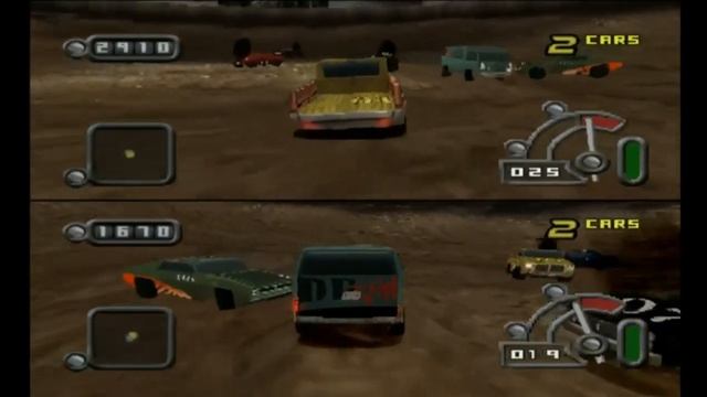 PS1 Multiplayer: Destruction Derby Raw смотреть онлайн