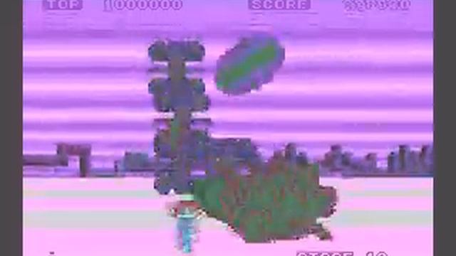 Space Harrier Atari 8-bit Conversion Stage 13 and 14 смотреть онлайн
