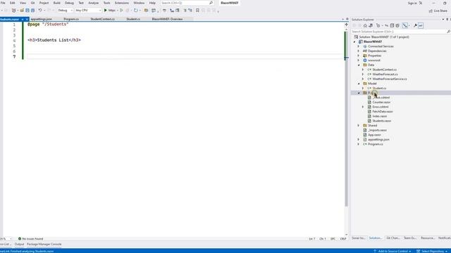 Blazor and Entity Framework Core смотреть онлайн