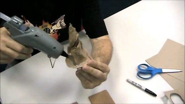 Make easy and cheap stalagmite terrain for D&D cave tile. (Short Tip, Ep 3) смотреть онлайн