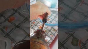 Починил ручку у турки