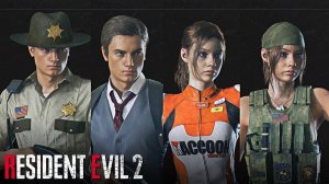 Resident Evil 2 Remake Deluxe Edition - Все костюмы и оружие